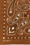 the alanui bandana in pure cotton redefines a classic accessory through a sartor