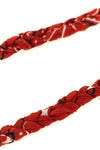 the alanui bandana necklace is made of pure woven cotton