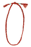the alanui bandana necklace is made of pure woven cotton
