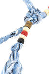 the alanui bandana necklace redefines the concept of accessory through meticul