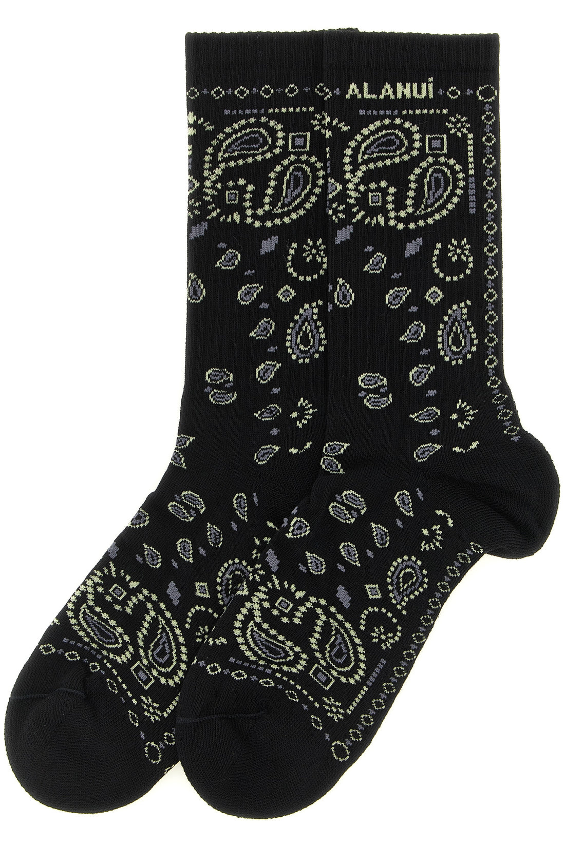 ALANUI OS alanui bandana socks define the aesthetics of the brand through meticulous jac