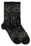 alanui bandana socks define the aesthetics of the brand through meticulous jac