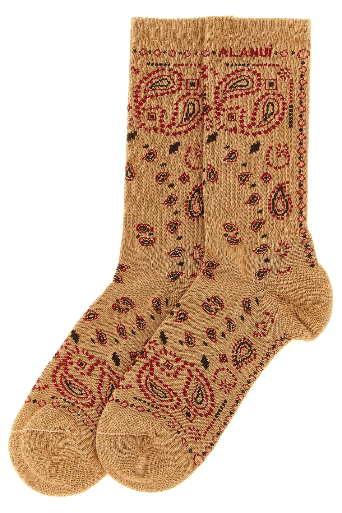ALANUI OS the bandana socks alanui define the aesthetics of the brand through meticulous