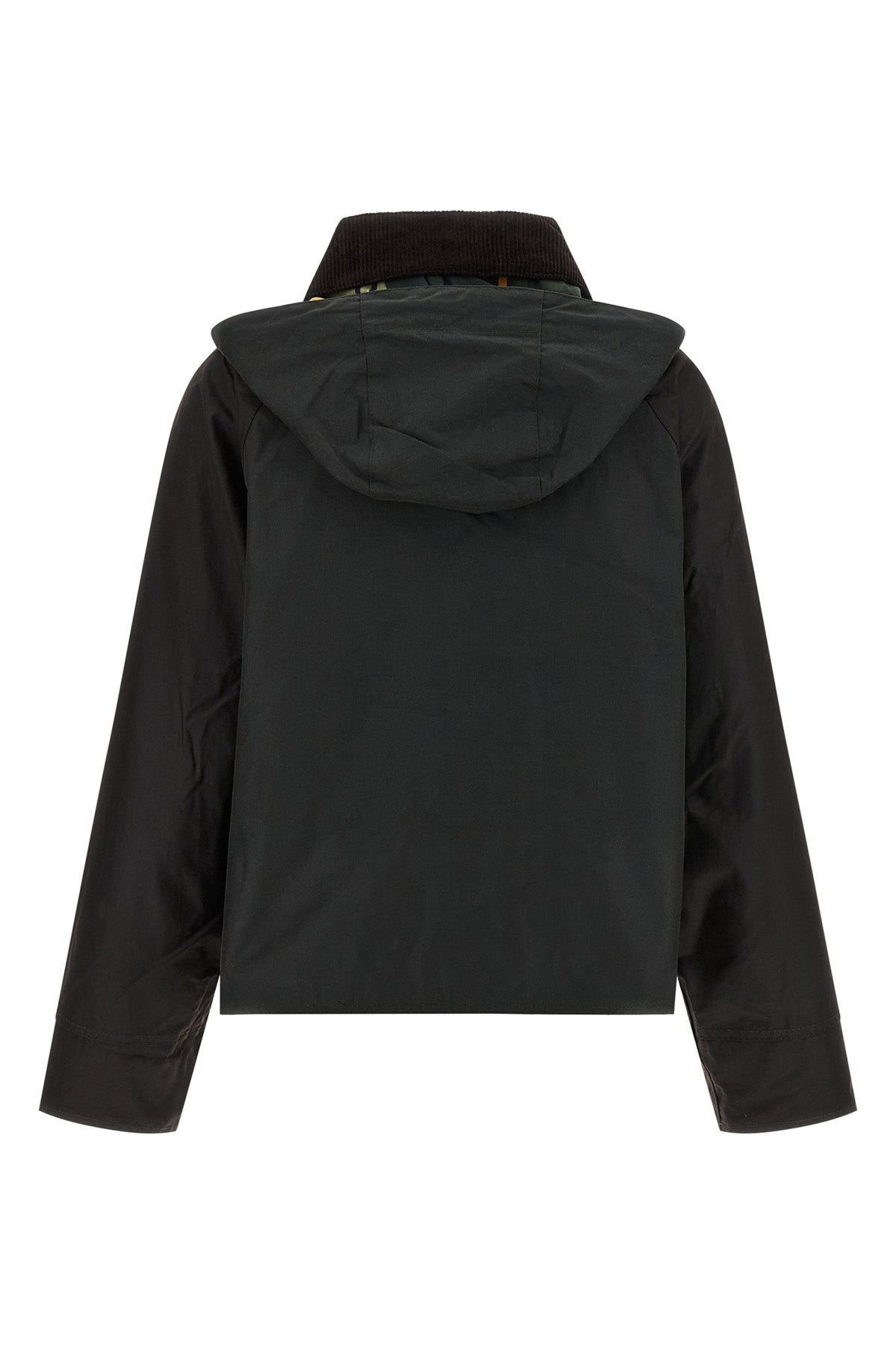 reighton two-tone waxed cotton jacket