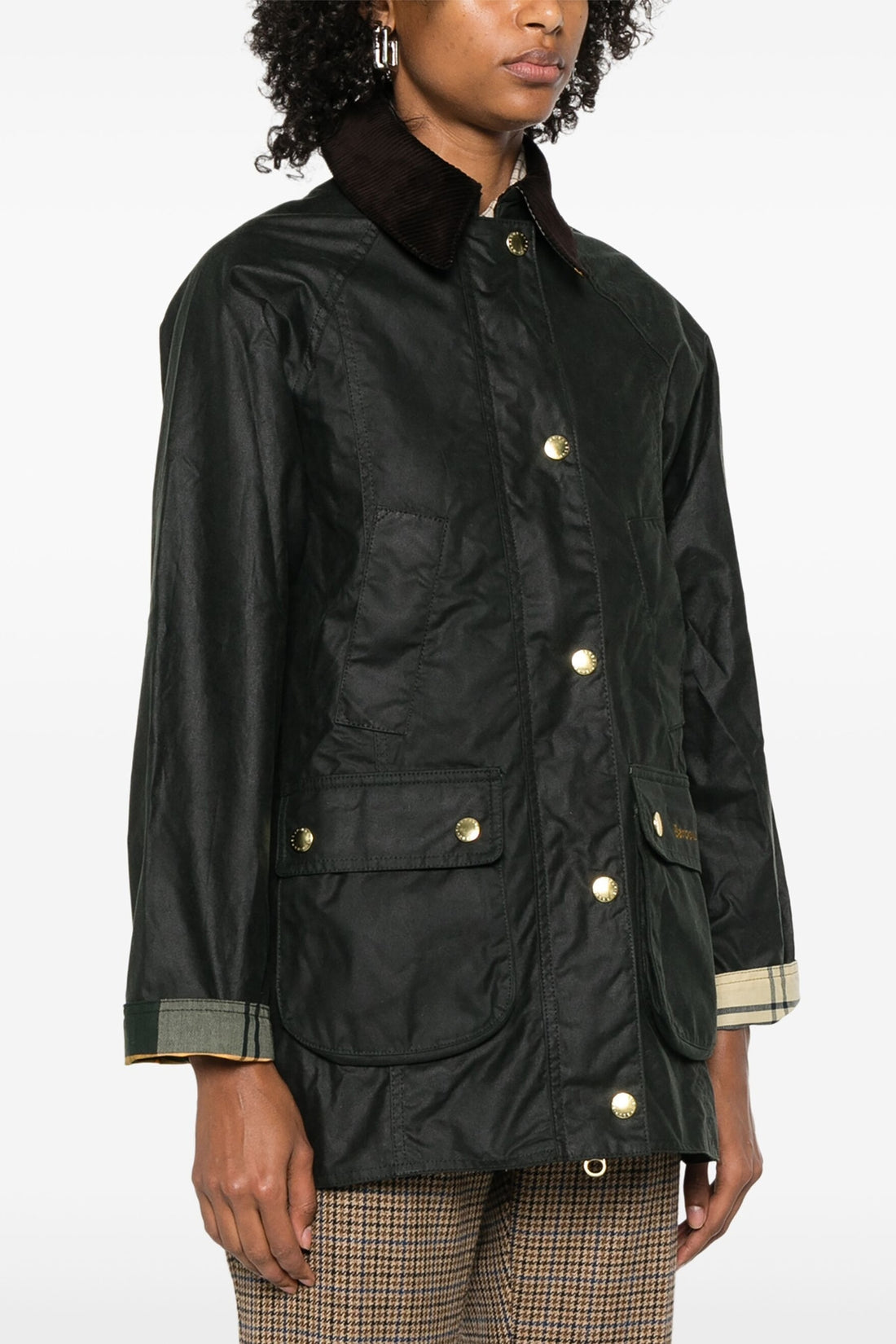 BARBOUR 8 modern beadnell waxed cotton jacket