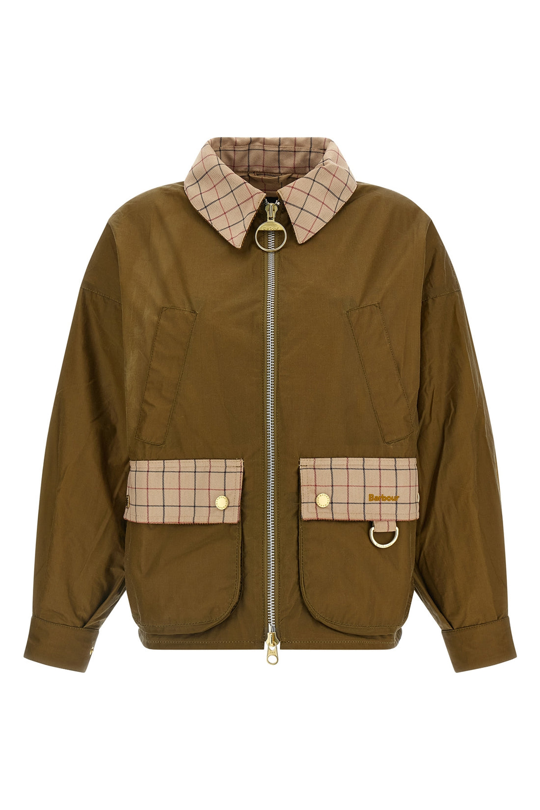 BARBOUR 8 launton water-repellent lightweight 4oz wax waxed cotton jacket