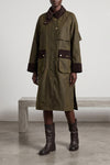 the barbour kirklees long jacket in pure waxed cotton sets new standards for f