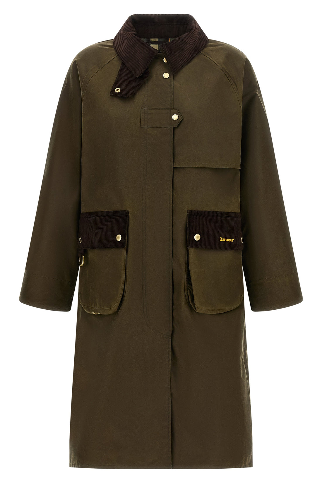 BARBOUR 12 the barbour kirklees long jacket in pure waxed cotton sets new standards for f