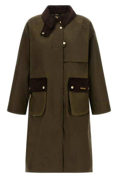 the barbour kirklees long jacket in pure waxed cotton sets new standards for f