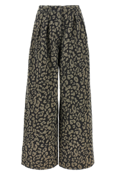 jungle wool blend pants