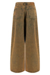 den wideleg cotton denim jeans