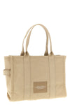 shopping the canvas large tote in textured cotton canvas