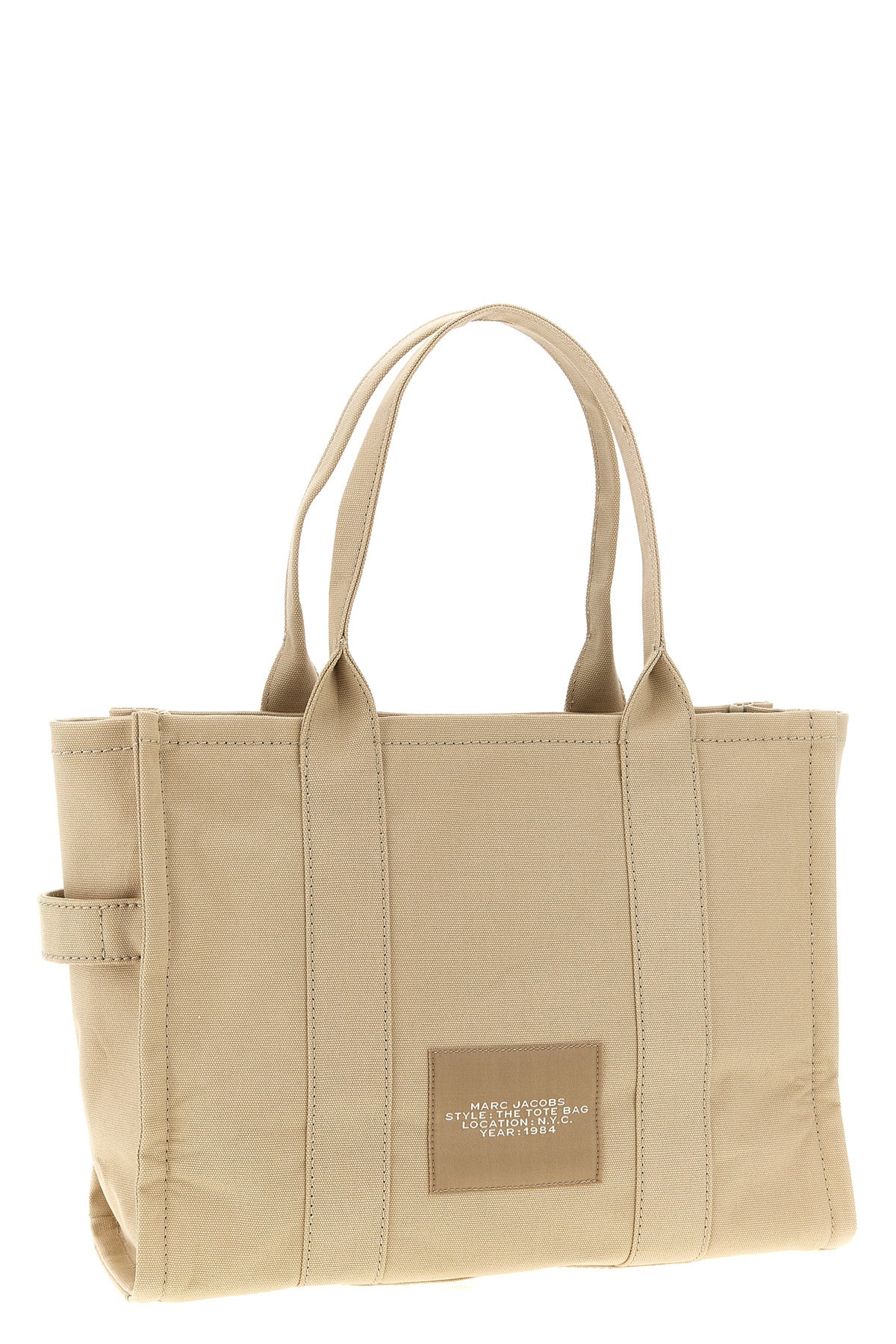 shopping the canvas large tote in textured cotton canvas