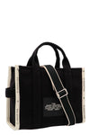 the jacquard medium tote cotton canvas shopping bag