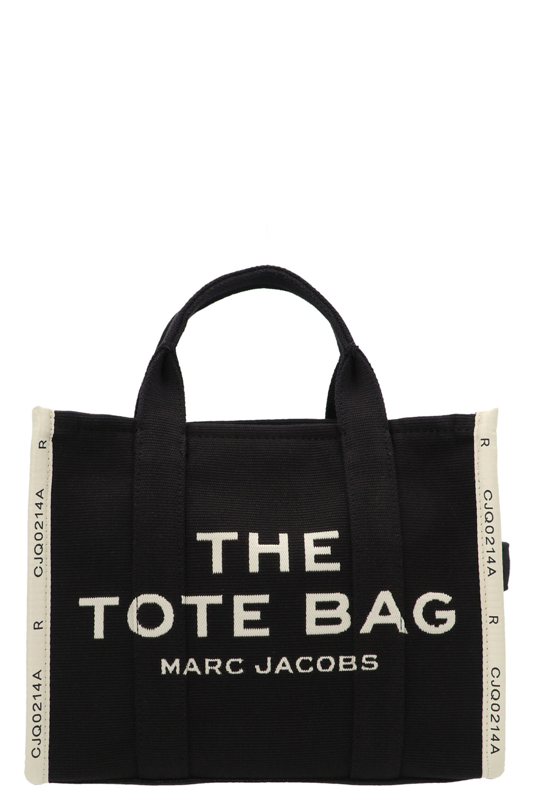 MARC JACOBS OS the jacquard medium tote cotton canvas shopping bag