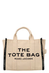 the jacquard medium tote cotton canvas shopping bag