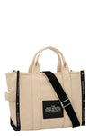 the jacquard medium tote cotton canvas shopping bag