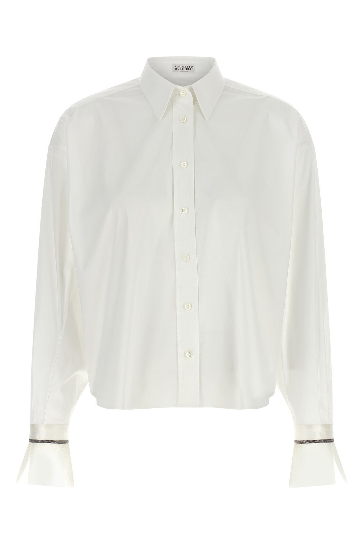 the brunello cucinelli shirt reinterprets the codes of classic tailoring through