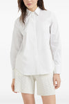 stretch cotton blend shirt