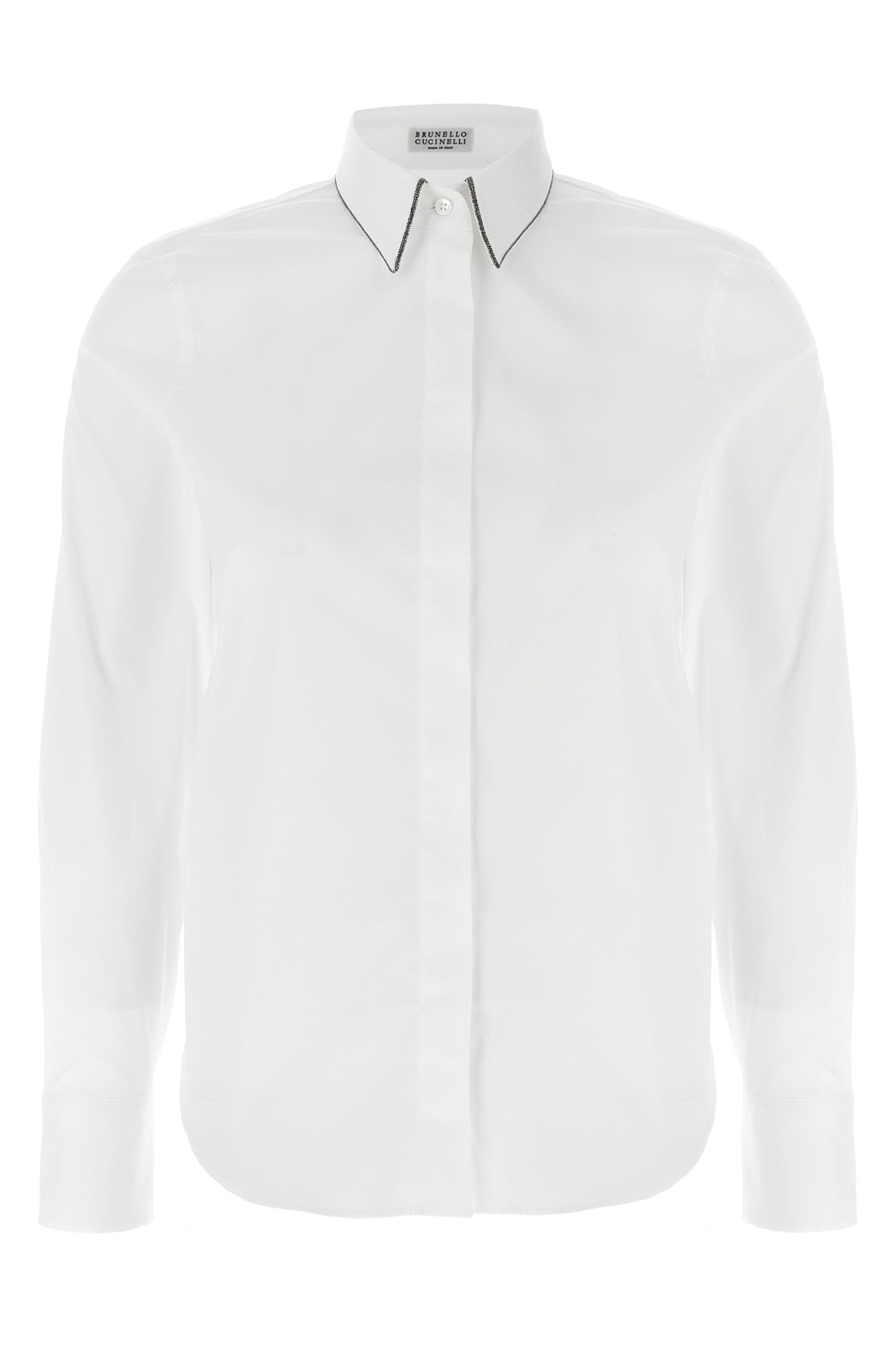 stretch cotton blend shirt