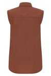 stretch cotton poplin shirt