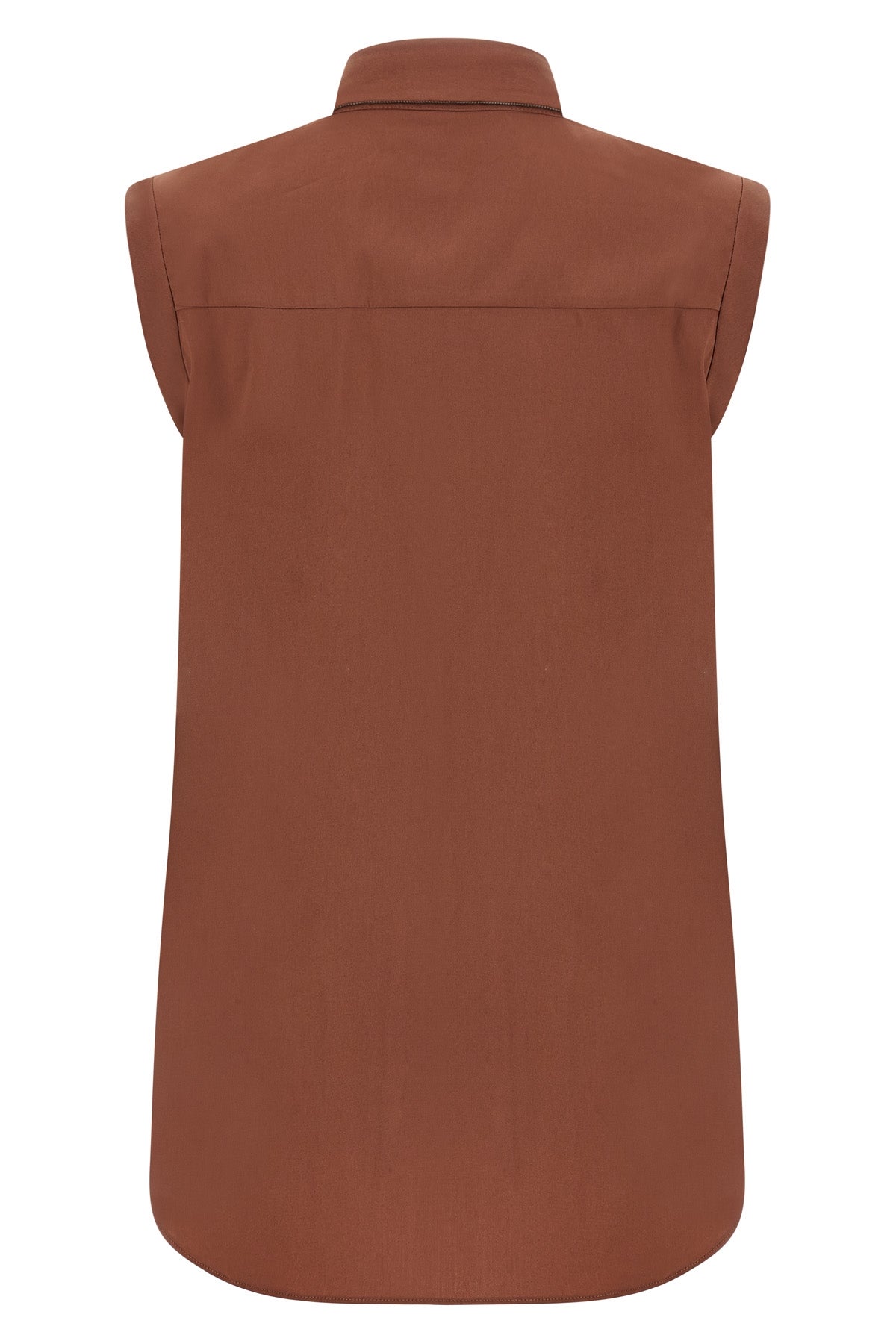 stretch cotton poplin shirt