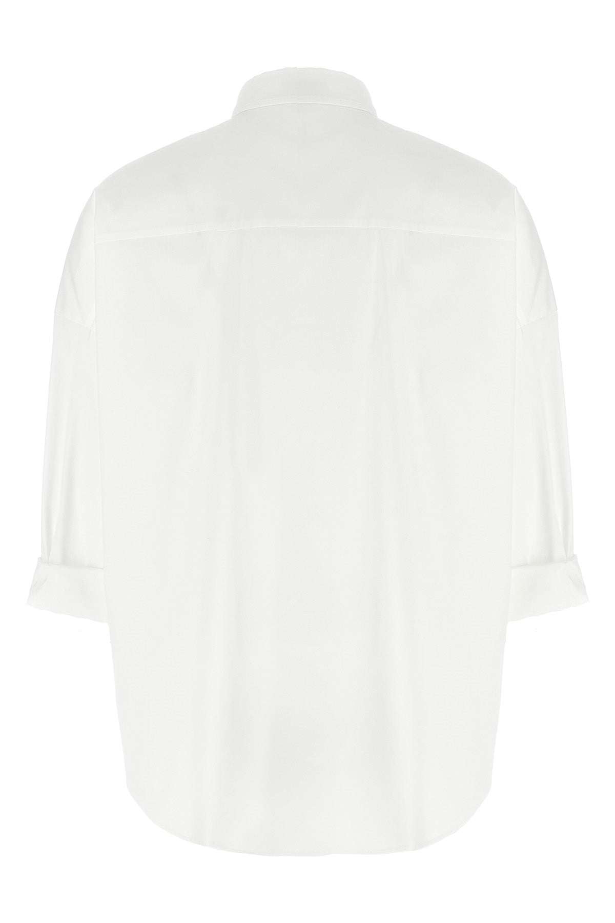 stretch cotton poplin shirt