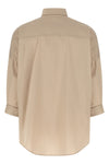 stretch cotton poplin shirt