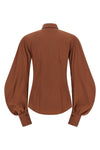 stretch cotton poplin shirt