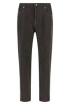 brunello cucinelli pure virgin wool trousers