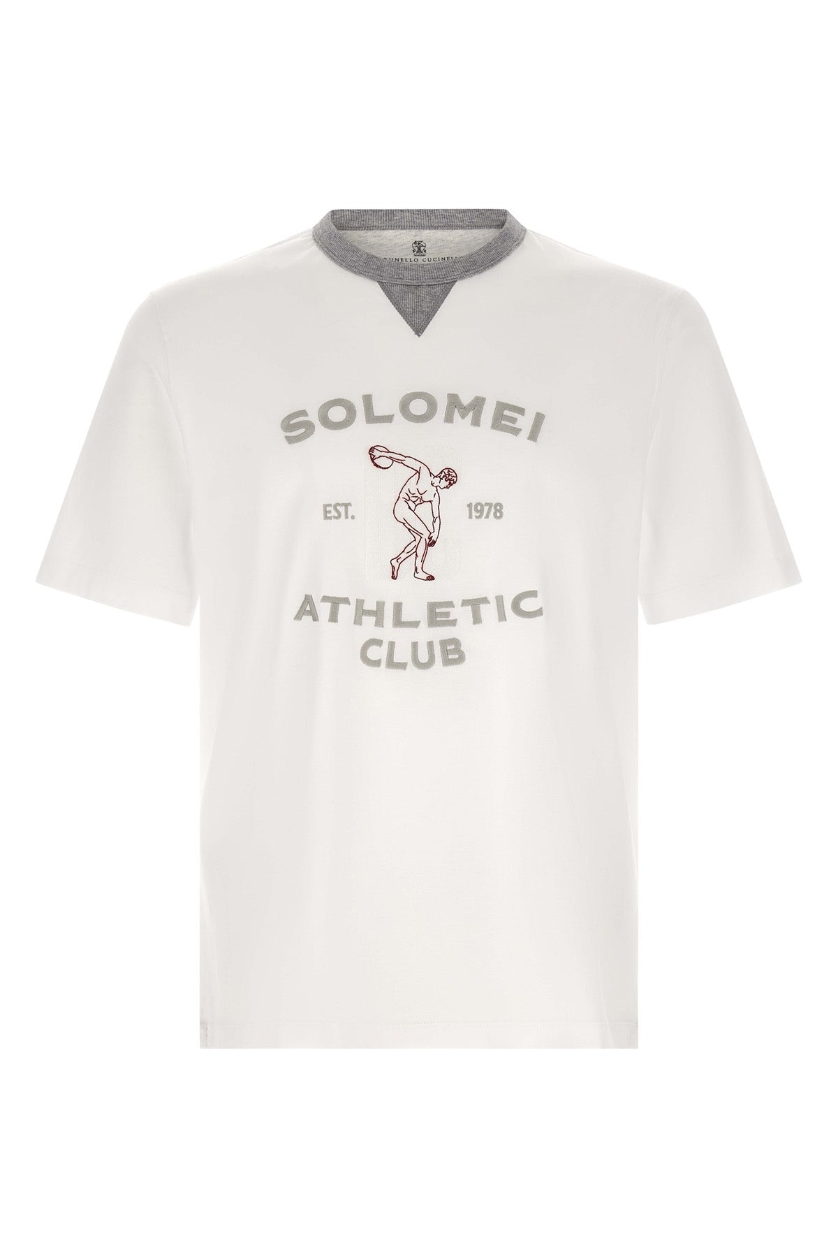 the brunello cucinelli solomei athletic club t-shirt