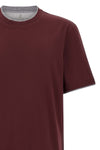 the brunello cucinelli short-sleeved t-shirt