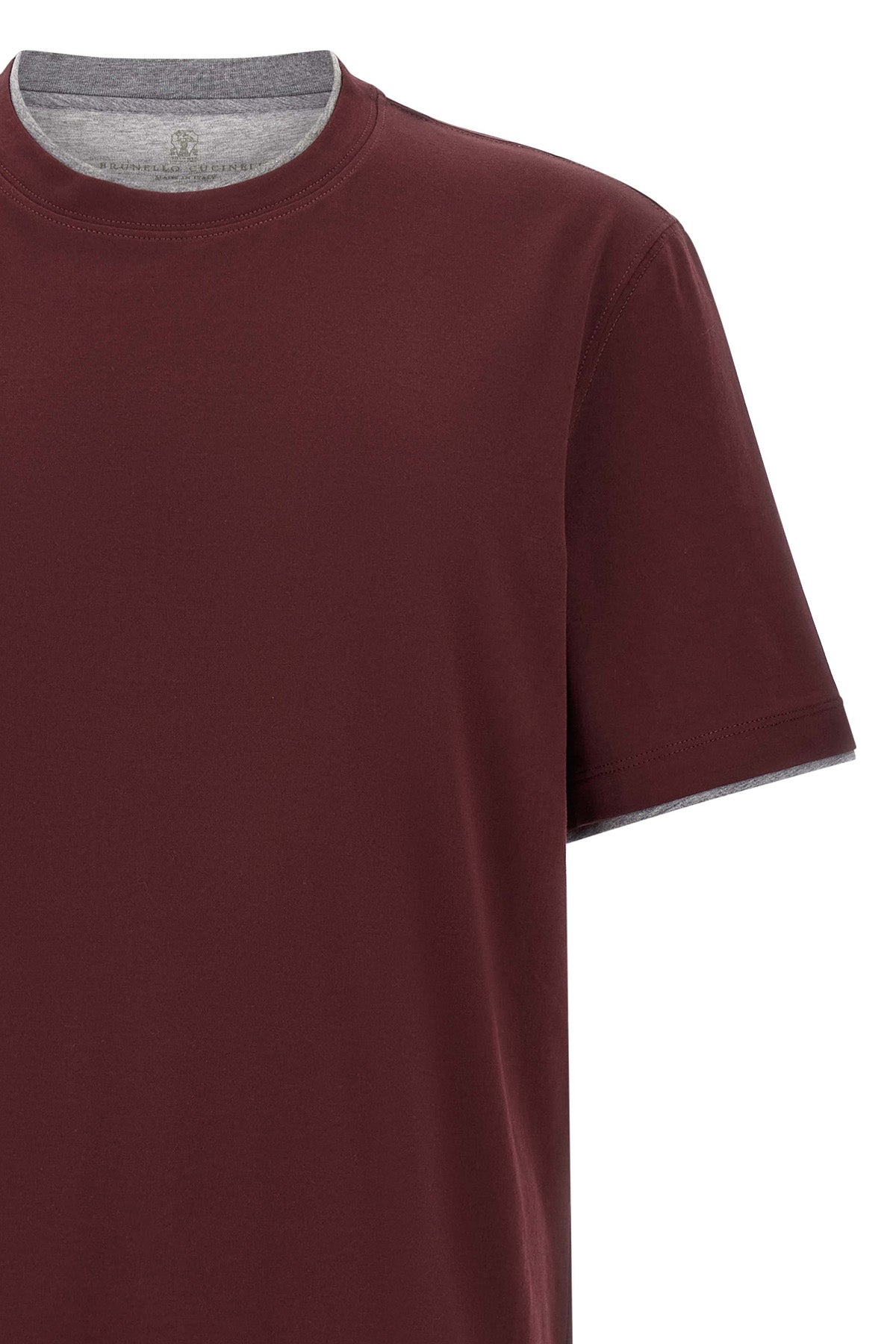 the brunello cucinelli short-sleeved t-shirt