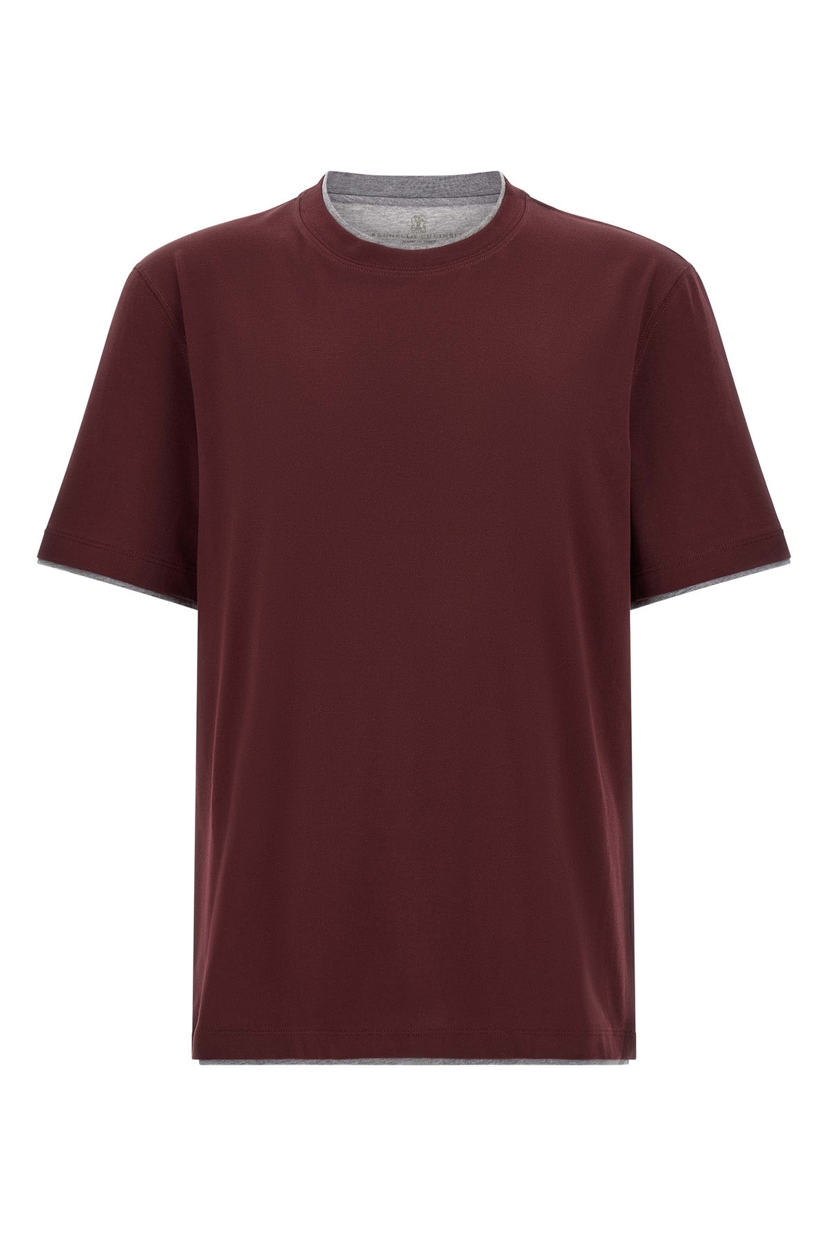 the brunello cucinelli short-sleeved t-shirt