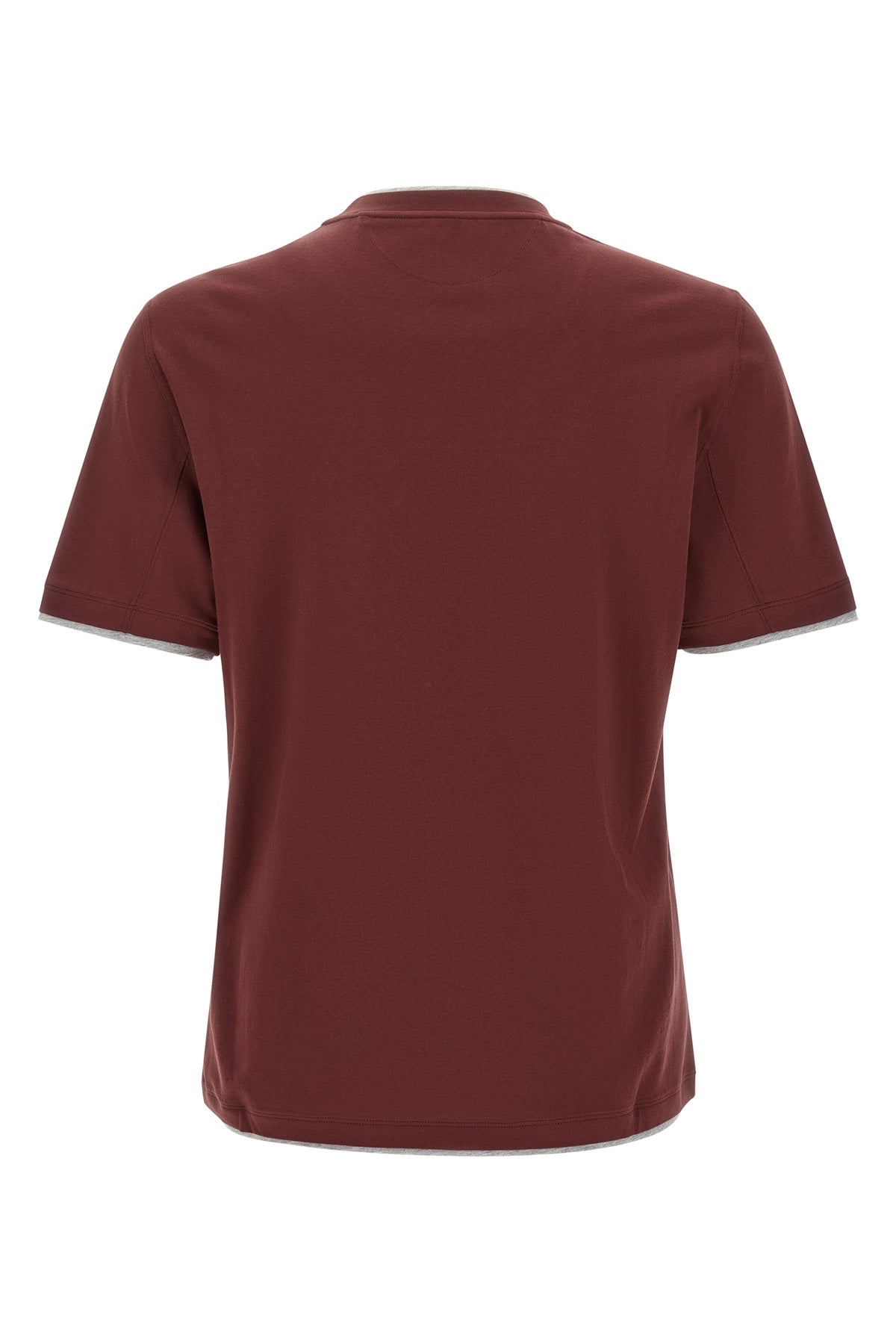 the brunello cucinelli faux-layering t-shirt