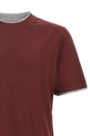 the brunello cucinelli faux-layering t-shirt