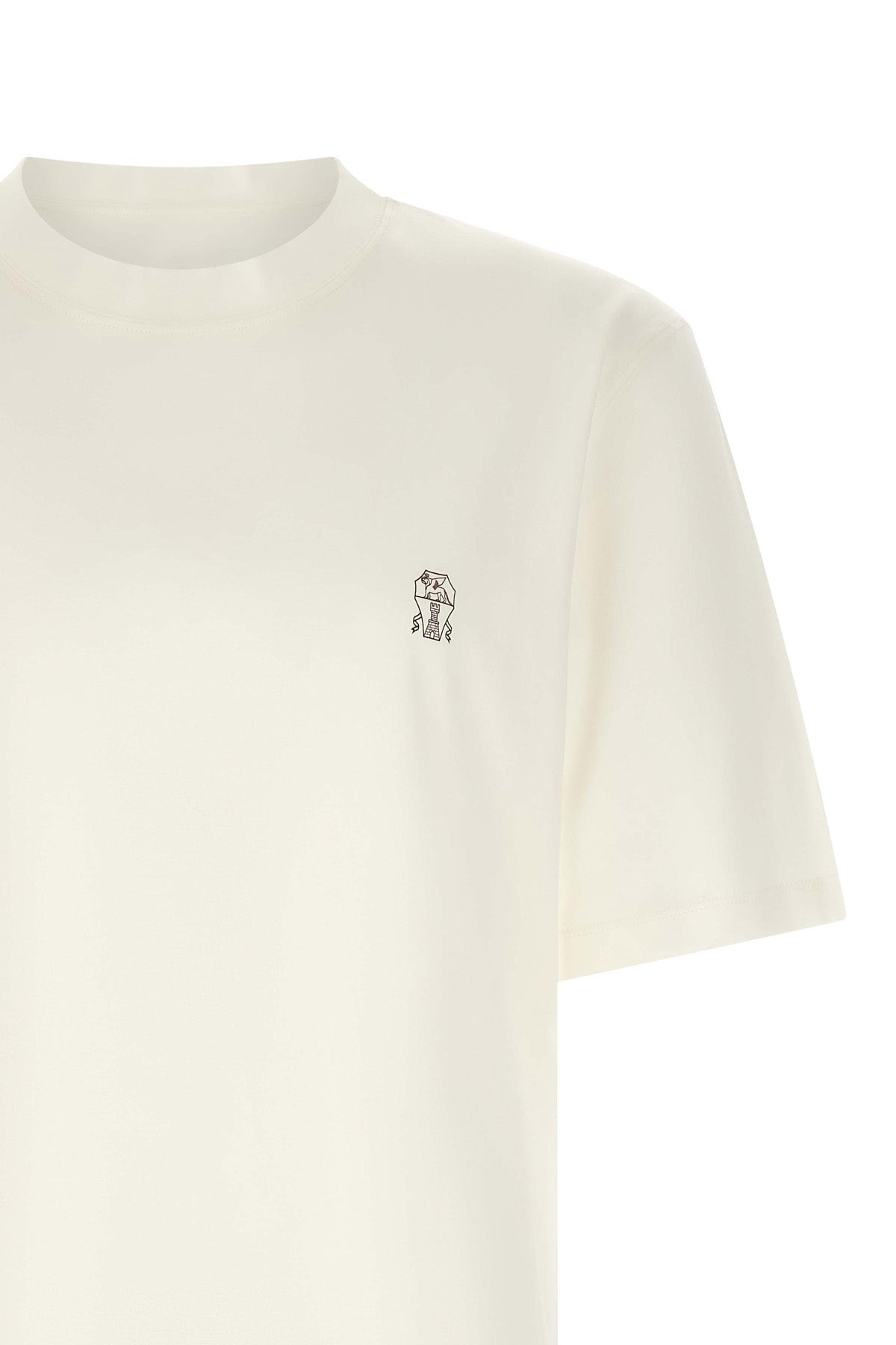 the brunello cucinelli pure cotton jersey t-shirt