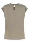 the brunello cucinelli blouse in fine silk satin embodies a whispered elegance t