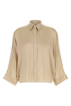 the brunello cucinelli shirt redefines sartorial volumes through a fluid and ove