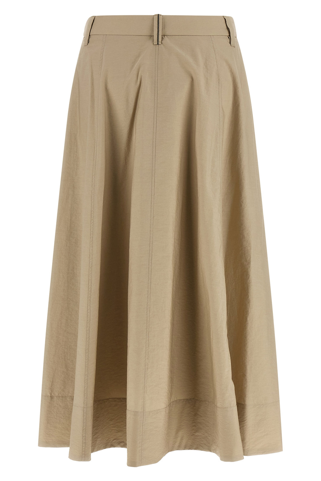 BRUNELLO CUCINELLI 36 flared skirt in light cotton