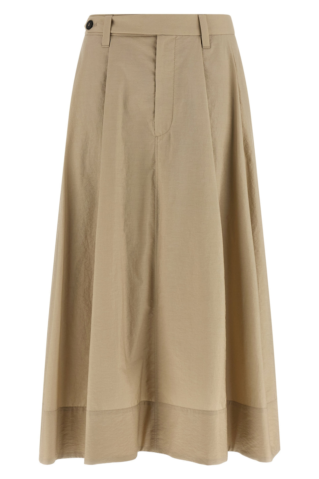 BRUNELLO CUCINELLI 36 flared skirt in light cotton