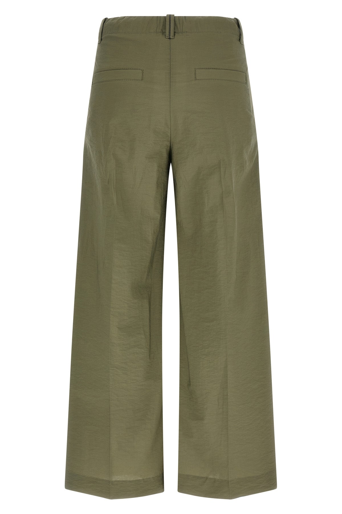 cotton blend trousers