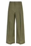 cotton blend trousers