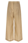 techno cotton poplin trousers