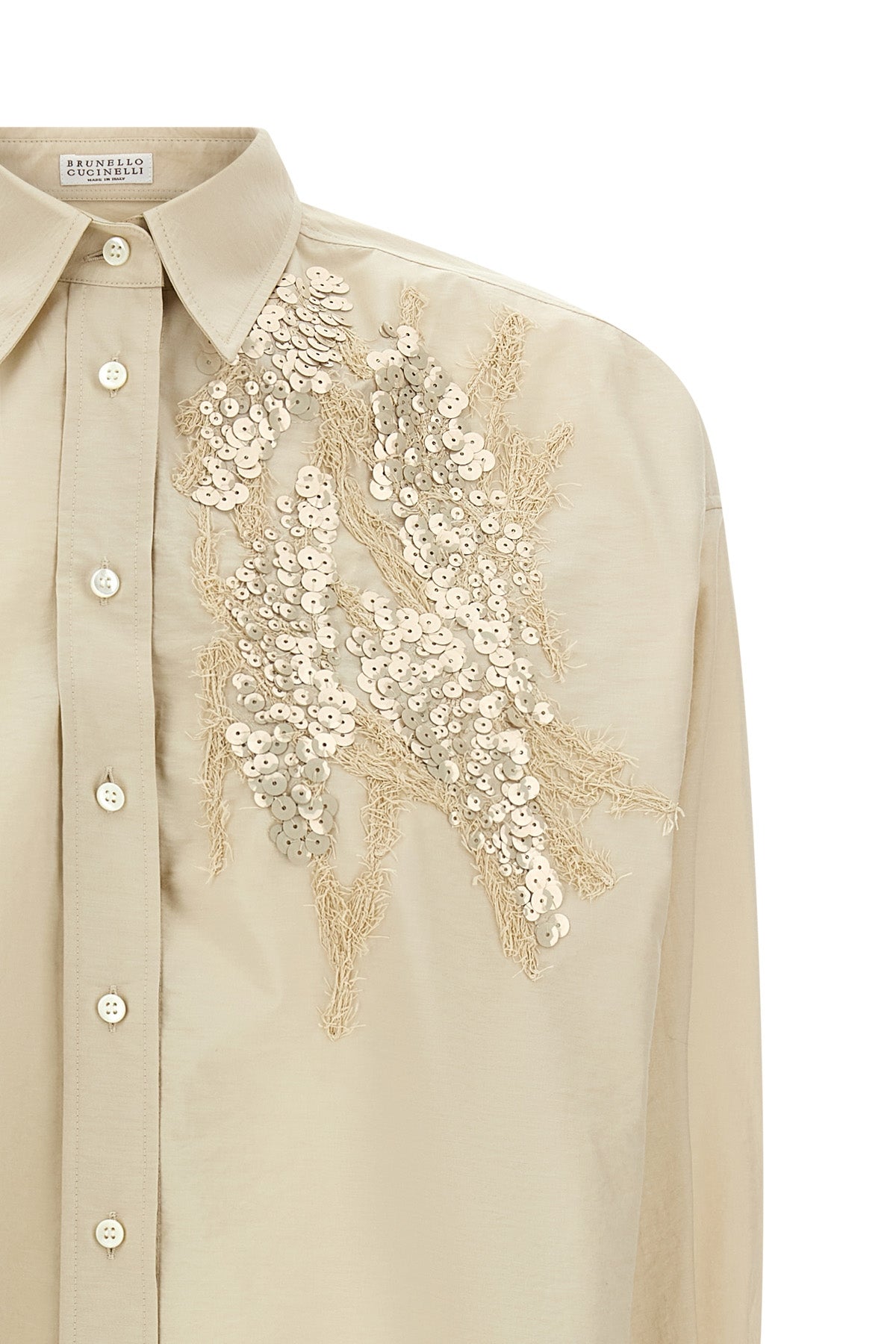 techno cotton poplin shirt