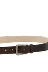 ribbed leather belt