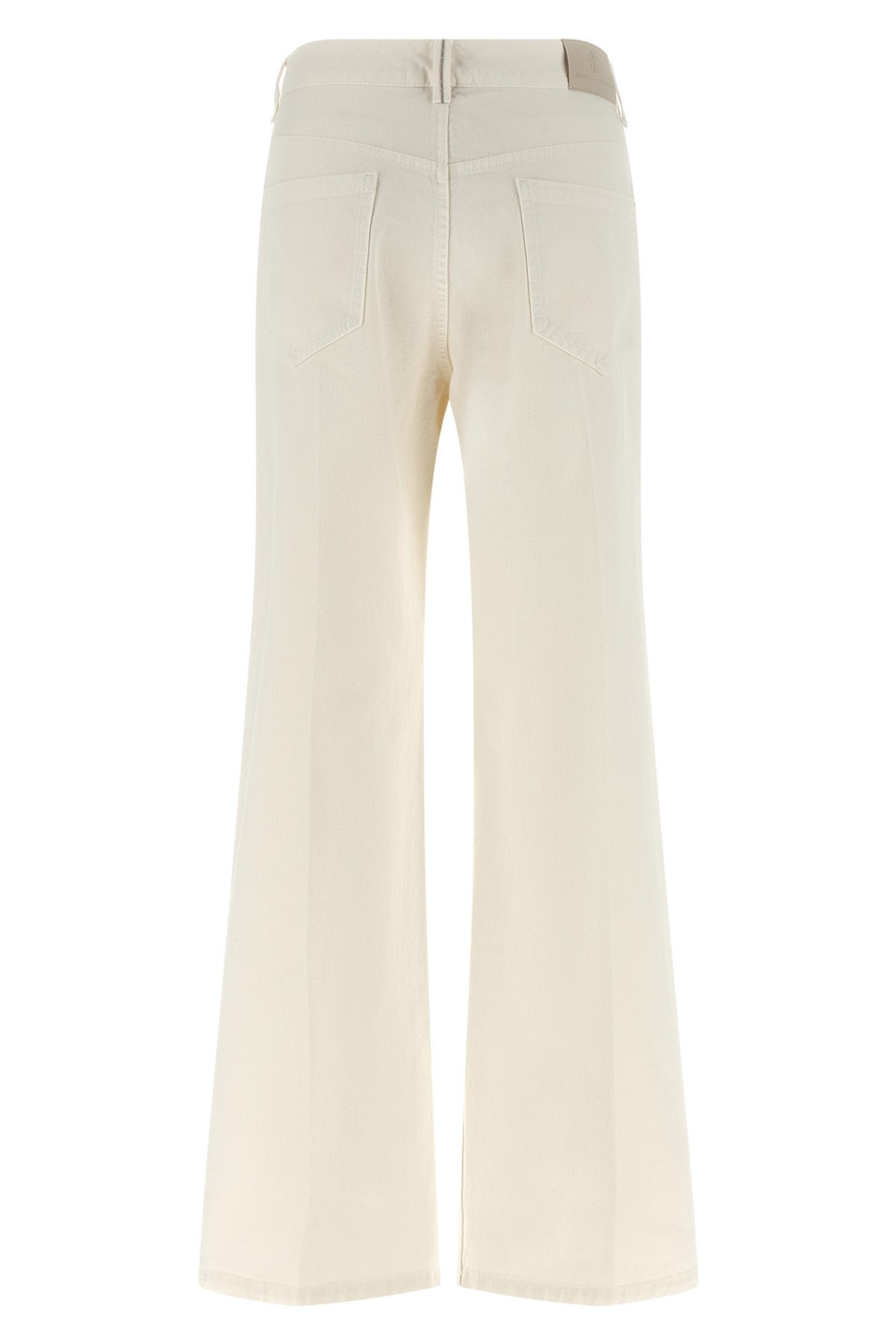 the contemporary loose jeans in garment-dyed cotton denim