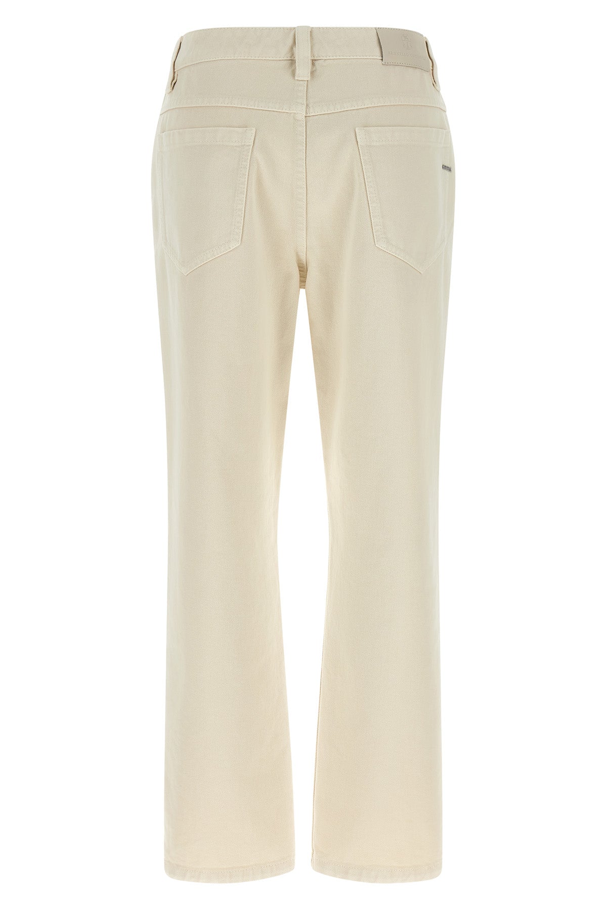 brunello cucinelli trousers feature a classic five-pocket silhouette