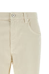 brunello cucinelli trousers feature a classic five-pocket silhouette