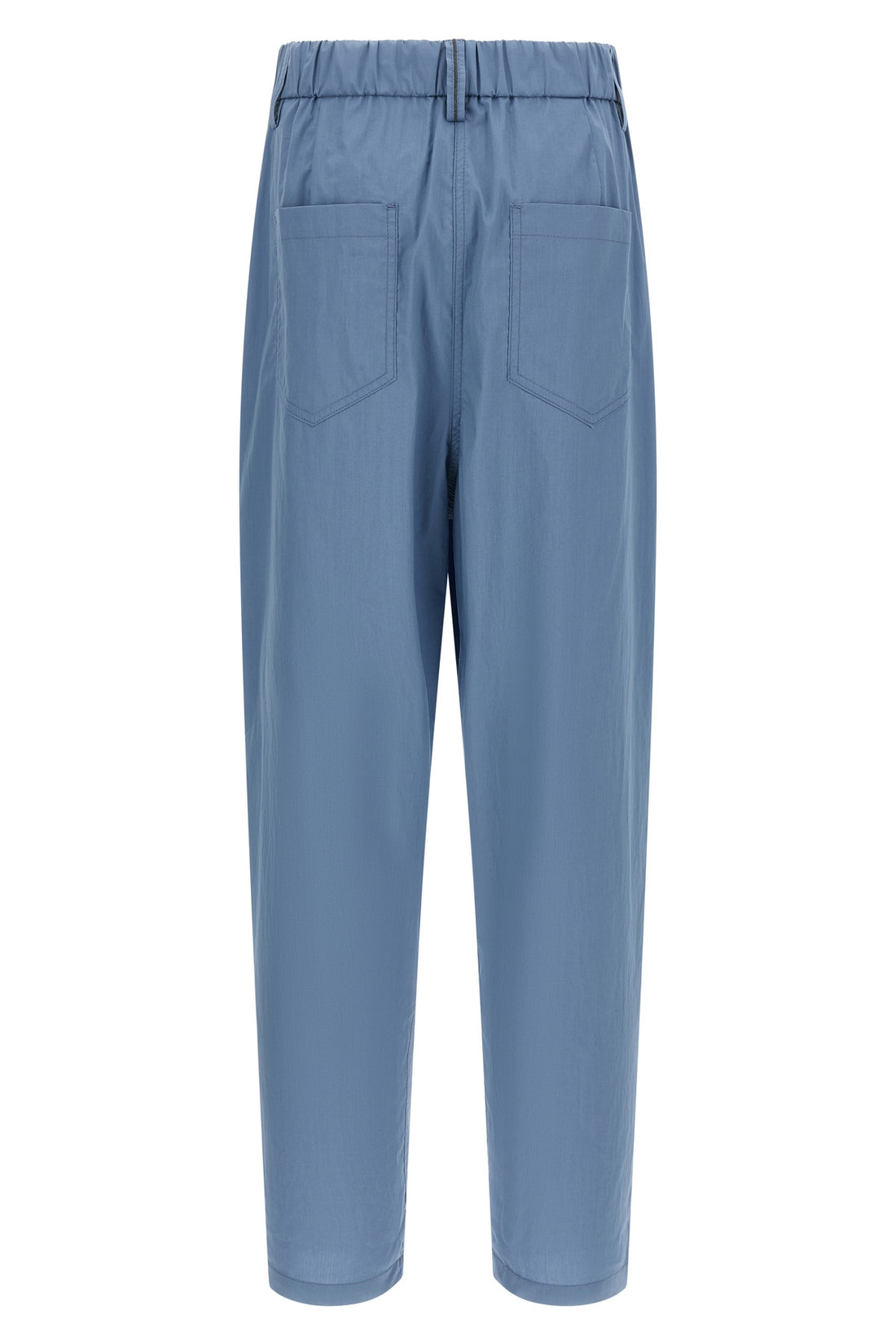 BRUNELLO CUCINELLI 40 cotton poplin pants